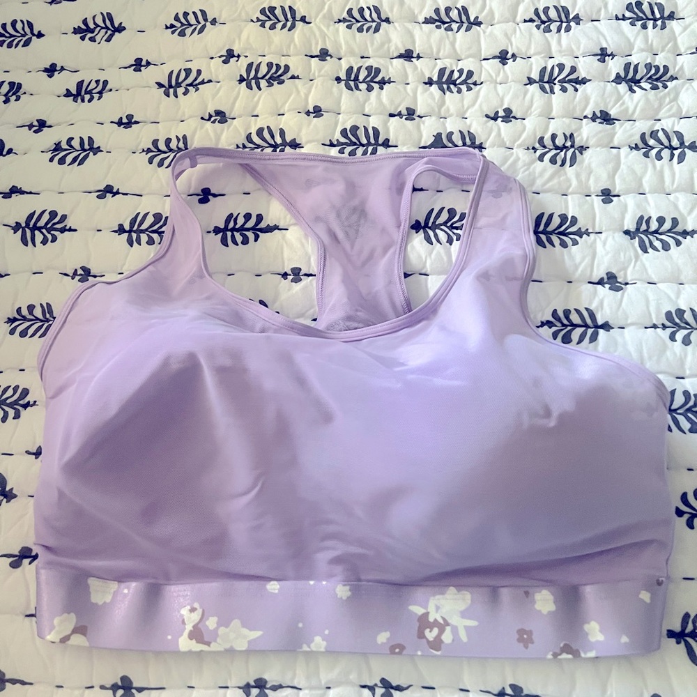 NWT Adore Me purple sports bar 38DDD